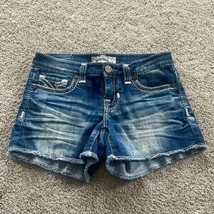 Big star denim shorts